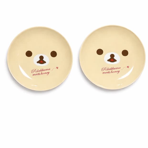 🧸 코리락쿠마 접시 2p 세트