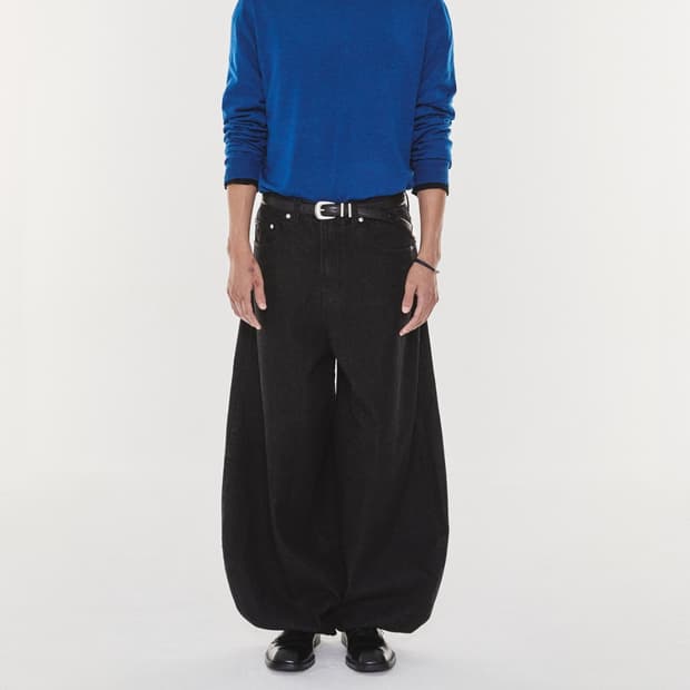 S)기철 베이직 벌룬 데님 팬츠 BASIC BALLOON DENIM