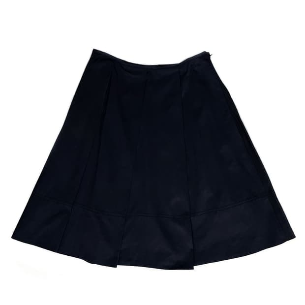 moschino 블랙 플레어 스커트 