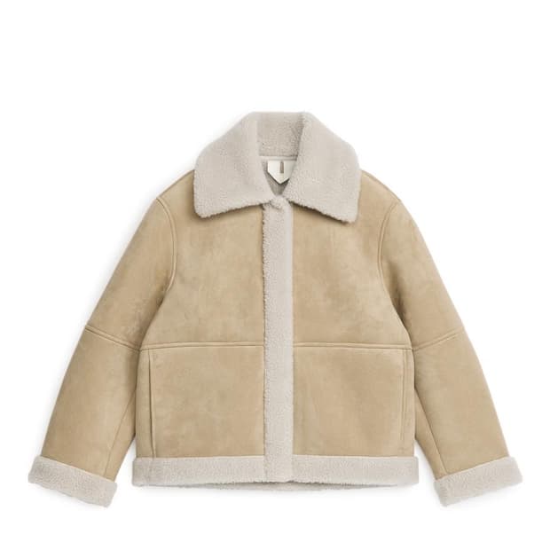 아르켓 무스탕 몰스킨 자켓