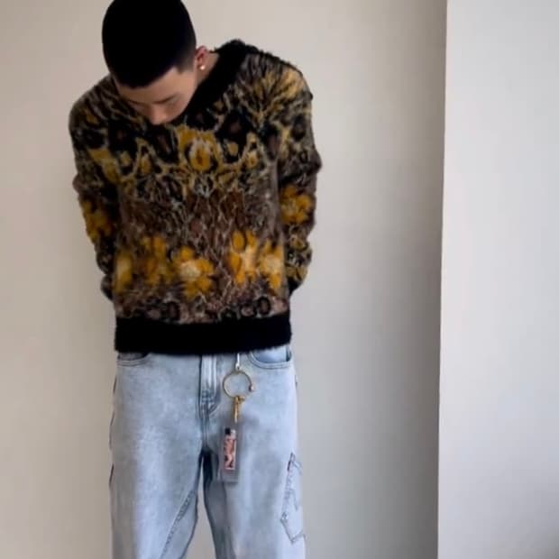 나마체코 달리어 브러쉬드 피니시 스웨터