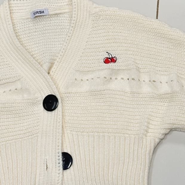 새) 키르시 리본 가디건
