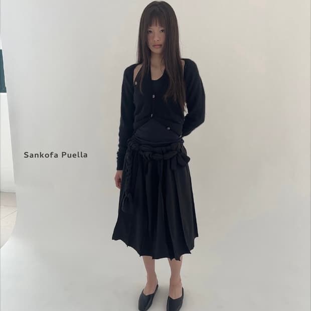 sankofa puella reversal entwine skirt