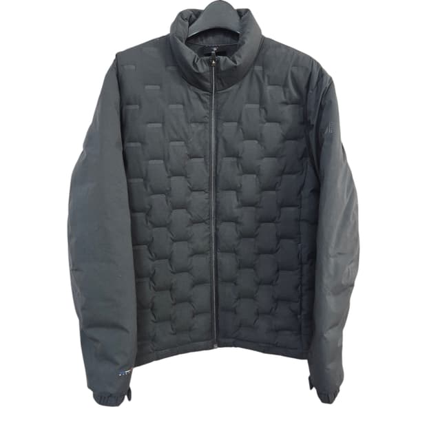 밀레 블랙 퀼팅 패딩 자켓