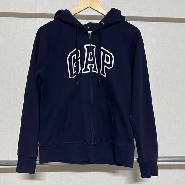 GAP 갭 네이비 후드집업 L