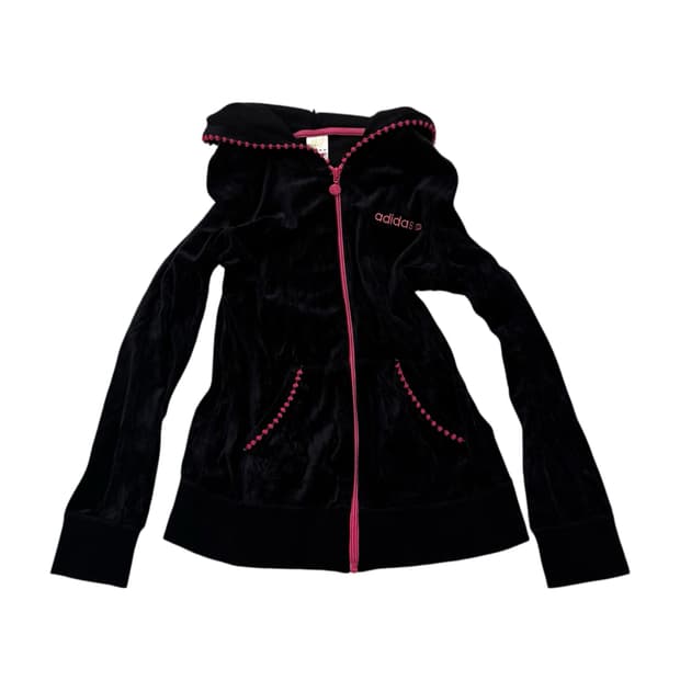 Adidas hooded zip up