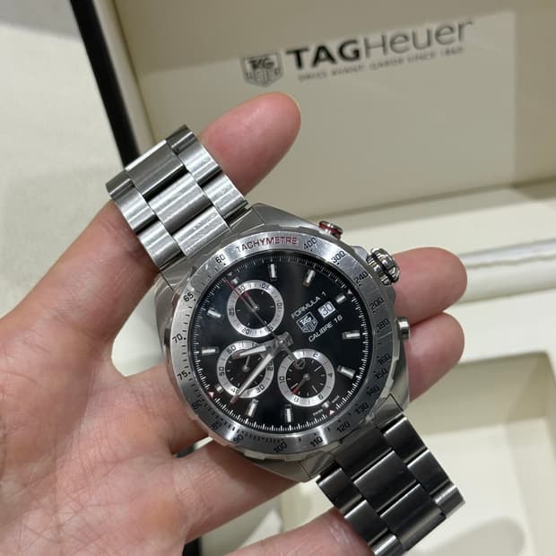[44] 태그호이어 포뮬러1 칼리버16 오토매틱 스틸 44mm