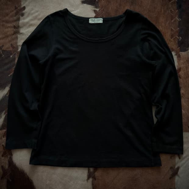 90s COMME des GARCONS black long sleeve 