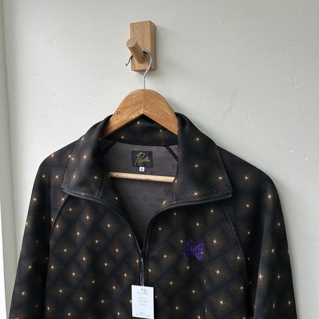 16143 - 니들스 자카드 도트 트랙 자켓