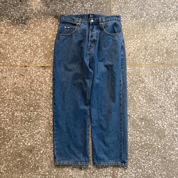 90s 올드 스투시 데님 팬츠