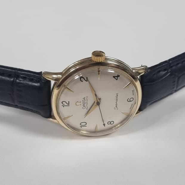 OMEGA 정품 오메가 시마스터 골드캡 1947년 33미리 자동