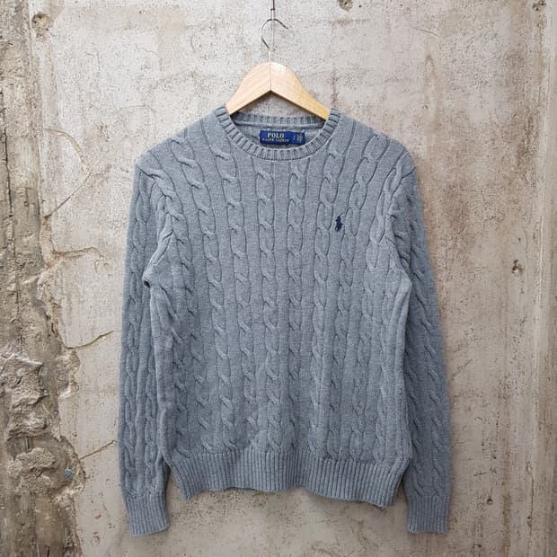 폴로 랄프로렌 케이블 니트 스웨터 S사이즈