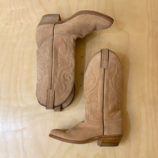 ABILENE suede western boots 스웨이드 웨스턴 부츠