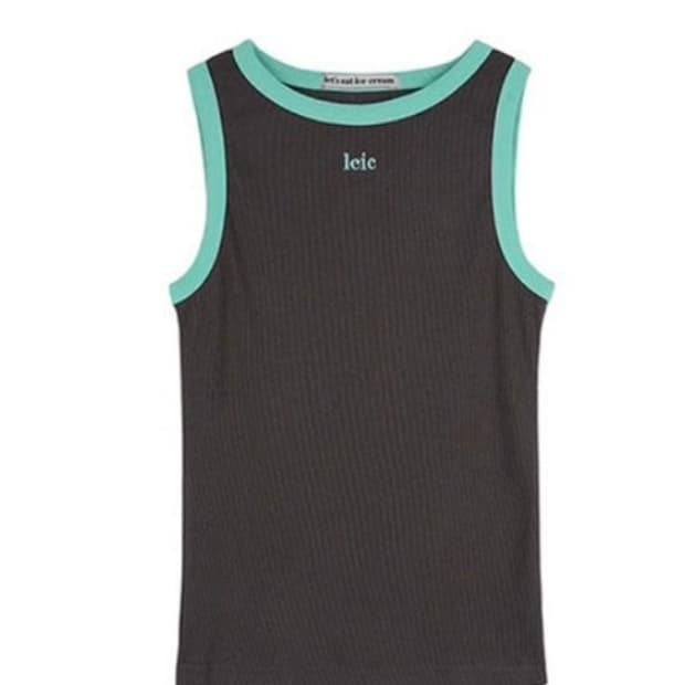 LEIC 레이크 LOGO POINT SLEEVELESS