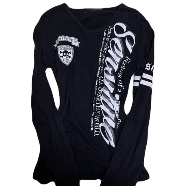 고스펑크 일본빈티지 롱슬리브 