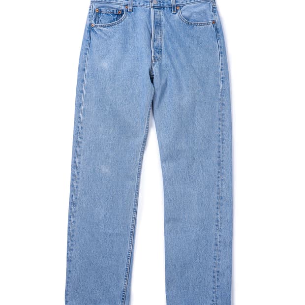 90s Levi's 501 Washed Denim Pants