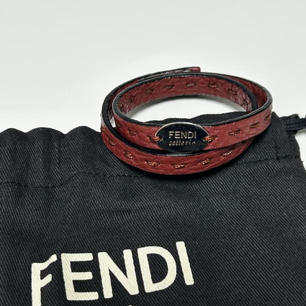 Fendi double wrap bracelet