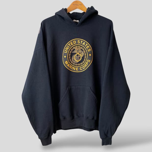 (2XL)soffe 소피 USMC 미해병대 후드티셔츠