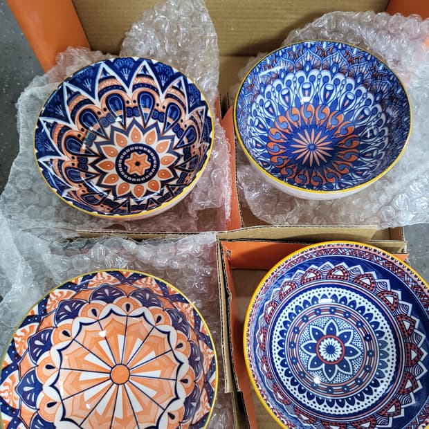 (새제품 선물용추천)수입브랜드 그릇 세트 보헤미안 스타일 식기세트