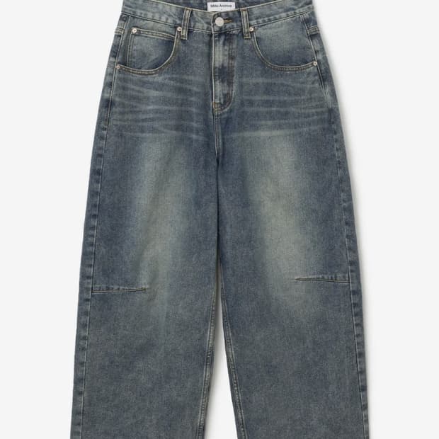 밀로 아카이브 루즈 스트레이트 데님 팬츠