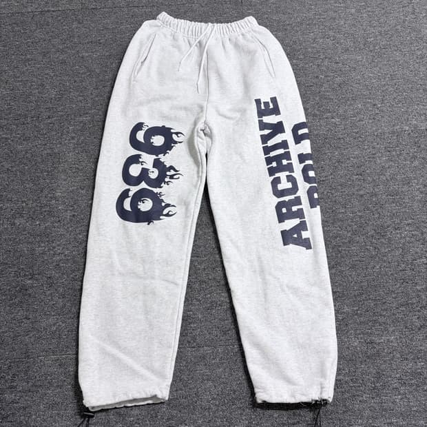 아카이브 볼드 939 플레임 스웻 팬츠