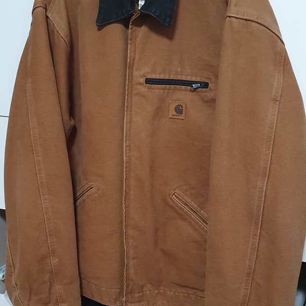 칼하트 디트로이트 자켓 J97 샌드스톤 Brn 사이즈L