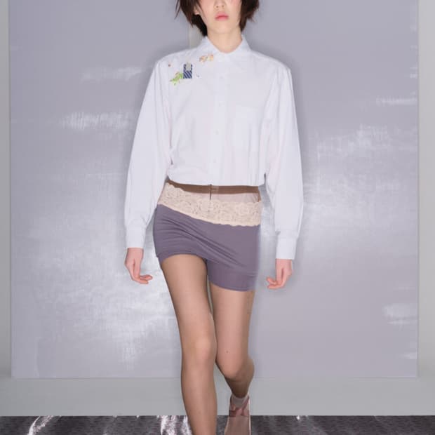 Chiyagi 키야기 baby lace skirt pink lace
