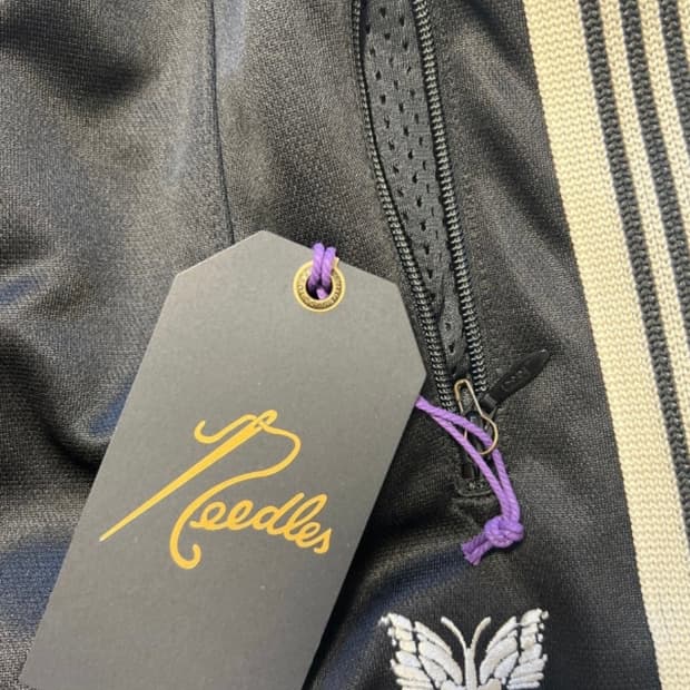 Needles 니들스 hd 트랙팬츠 xs 블랙