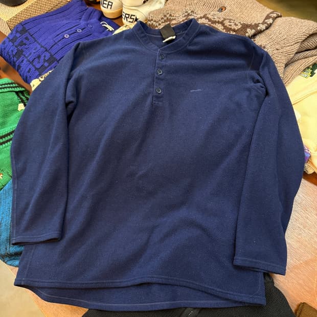 90S 파타고니아 캐플린 캐필린 플리스 헨리넥 L