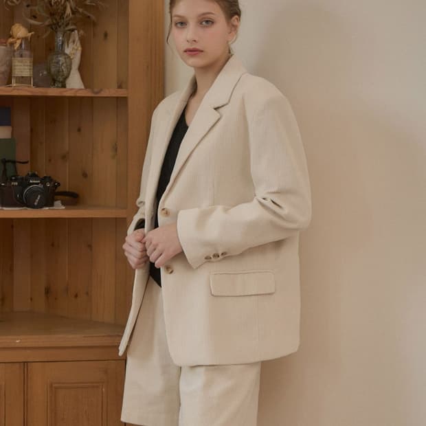 반원아틀리에 코듀로이 자켓 / 여성 자켓/ 여자 자켓 