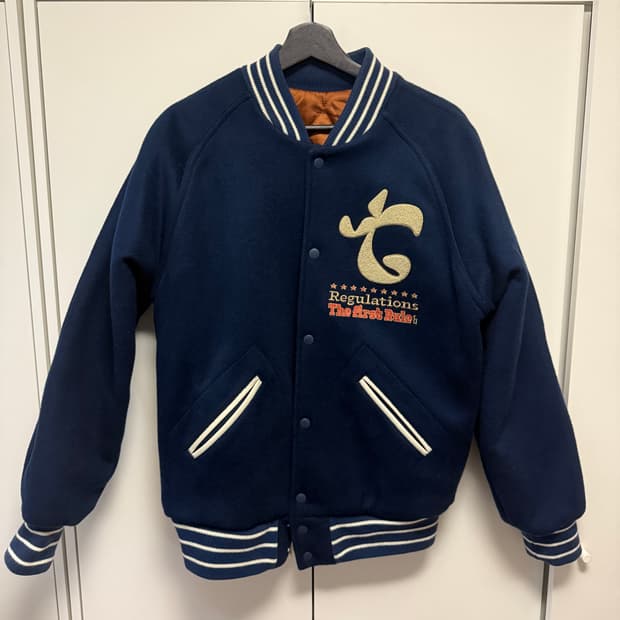 테켓 바시티 자켓 M사이즈