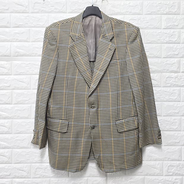 닥스 DAKS 체크 블레이저 자켓 XL