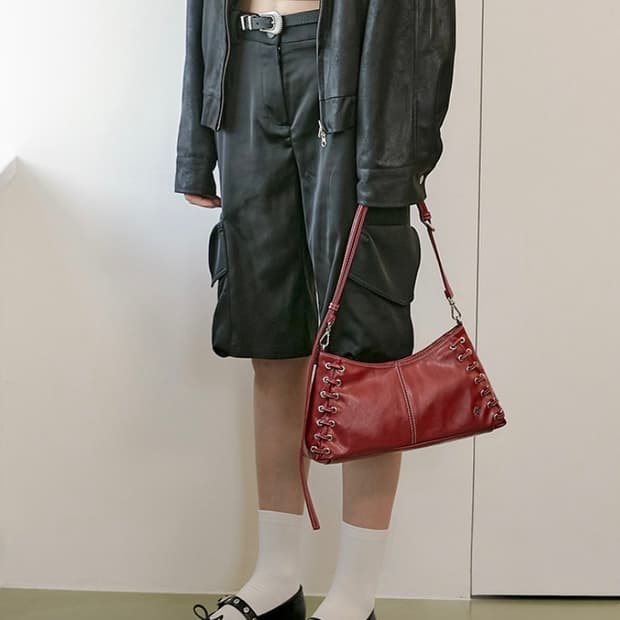 기호 EYELET-DETAIL BAG