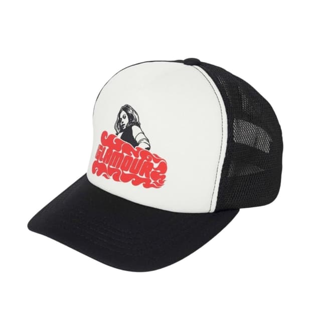(새상품) 히스테릭 글래머 빅슨 걸 메쉬 캡 블랙