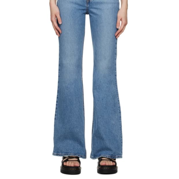 (허리만 28인치로 수선)리바이스 70s 하이플레어 부츠컷 데님팬츠 27