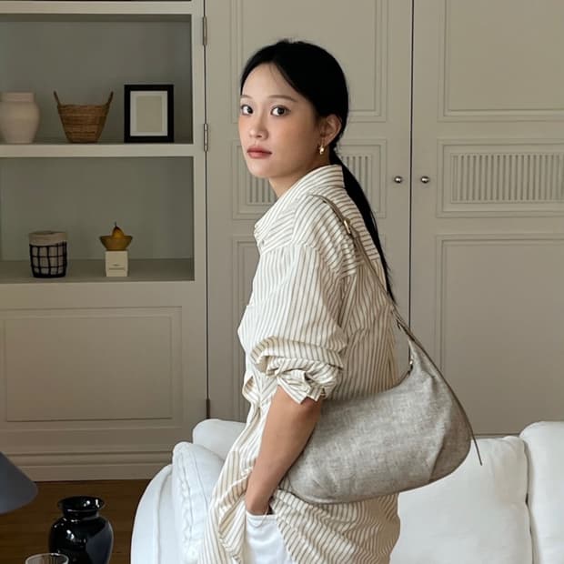 아브라함문 울 핸드백