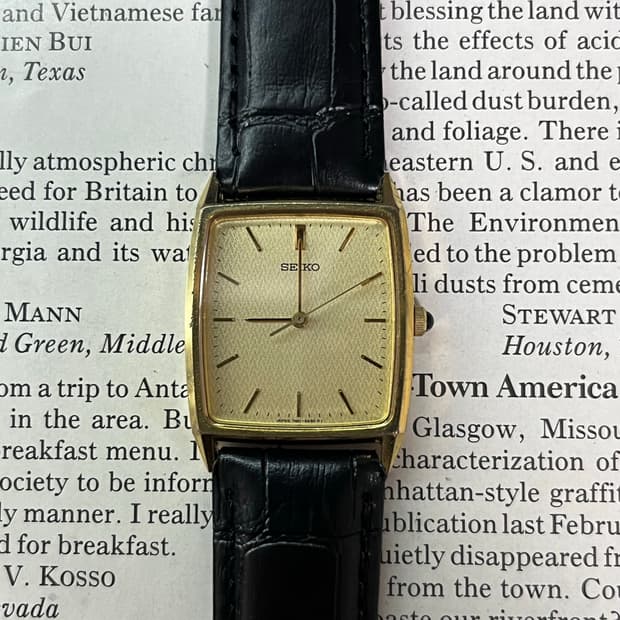빈티지 세이코 탱크