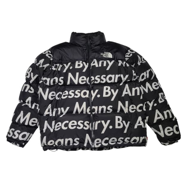 15fw 슈프림 노스페이스 레터링 눕시[XL]