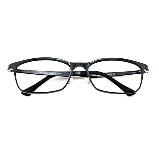 55사이즈의 가벼운 울템안경, 블랙유광