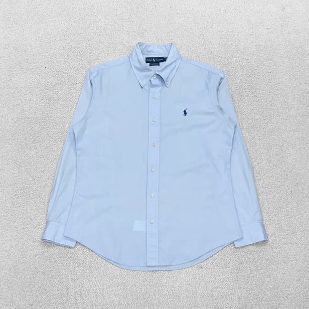 폴로 랄프로렌 포니 로고 솔리드 셔츠 소라