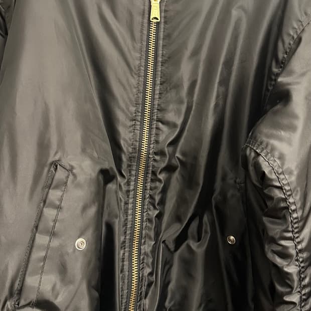 로스코 Rothco MA-1 빅사이즈 항공점퍼 블랙 2XL