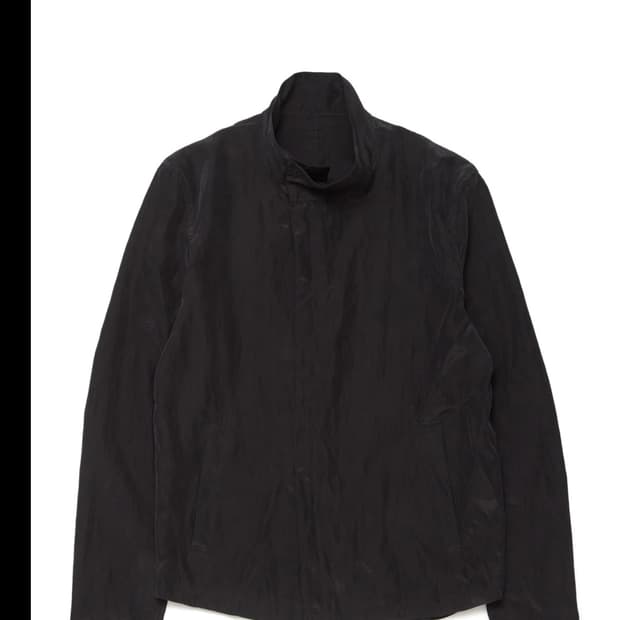 2)해칭룸 하이넥 셔켓 블랙