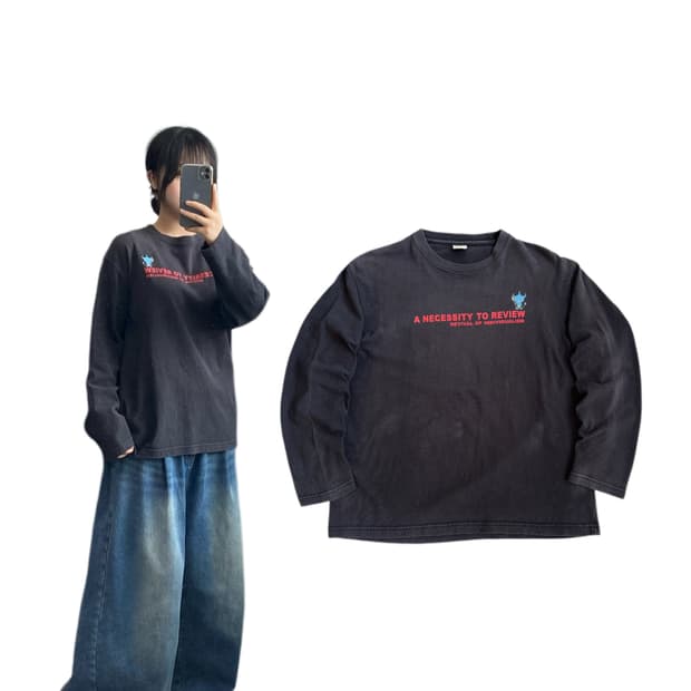 JPN 제팬 데빌 썬 페이드 롱슬리브