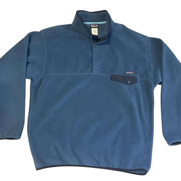 11FW 파타고니아 신칠라 스냅-T 블루/네이비