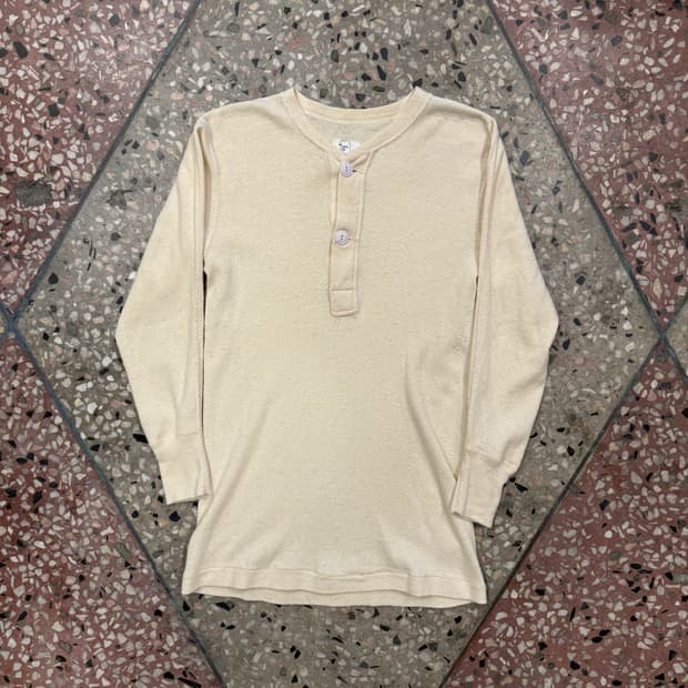 80s undershirt 헨리넥 (S)
