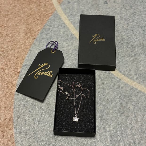 니들스(Needles) 빠삐용 실버 목걸이 (Silver 925)