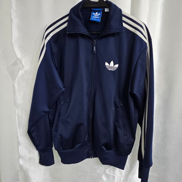 아디다스 삼선 트랙탑 네이비 (1913)