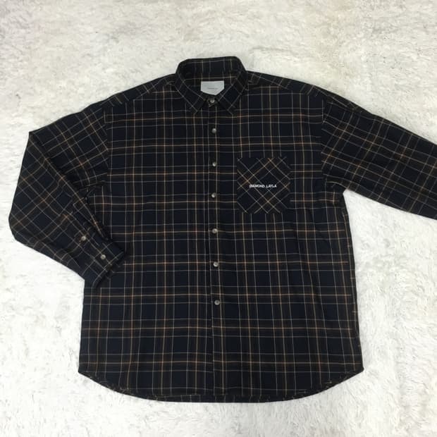 다이아몬드레이라 무드체크 셔츠 CC17