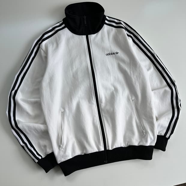 Adidas 아디다스 90‘s 배켄바우어 오레오 실버 로고 트랙탑 져지