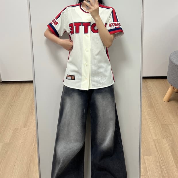 아디다스 롯데자이언츠 노마킹 올드 홈 유니폼